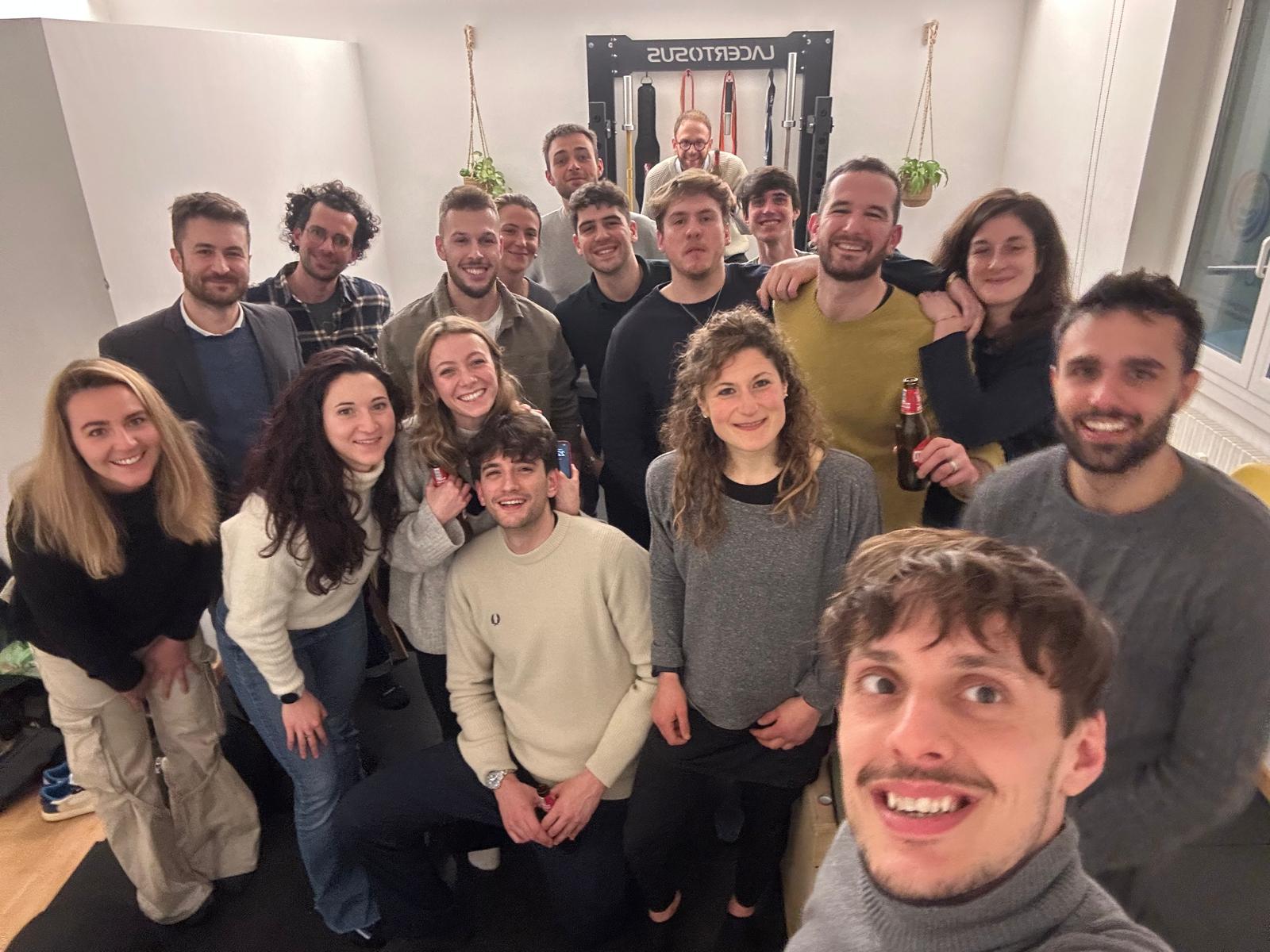 una foto di gruppo durante il primo Master PainLab sulla gestione del dolore cronico